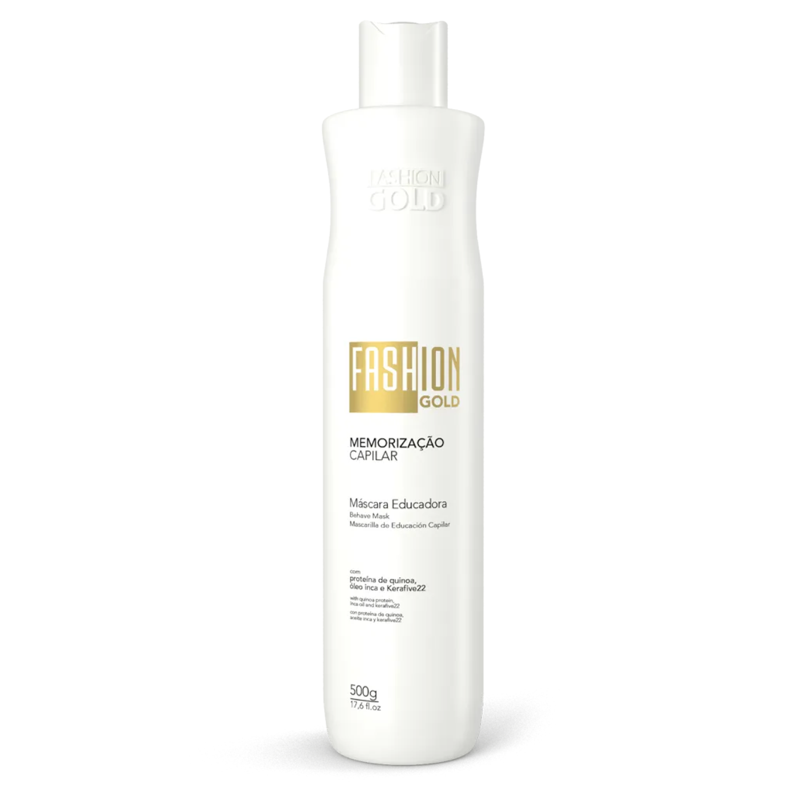 Kit New Cronograma Capilar + Shampoo Protect Control 500ml - Fashion Gold -  Fashion Oficial